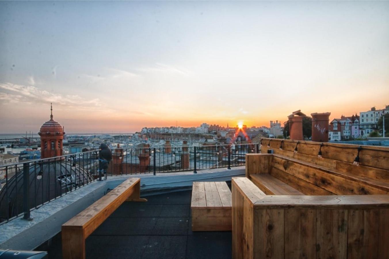 Harbourside Roof Terrace & Sea Views By Adliv Villa Ramsgate Dış mekan fotoğraf